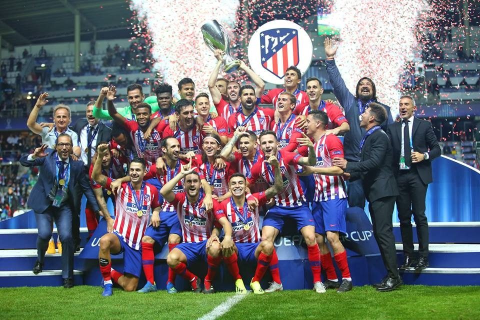 Atlético de Madrid campeón de Supercopa de Europa 2018
