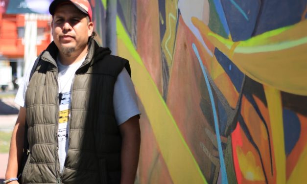 Jerome Stro, autor de más de 5 murales en Latinoamérica