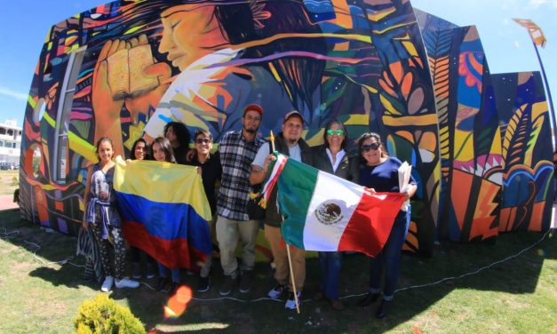 Inauguran Encuentro de Muralismo en La Providencia