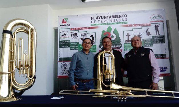 Tepehuacán alista festejos por el 136 aniversario de su conformación