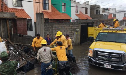 En Jojutla, Morelos, 8 colonias inundadas
