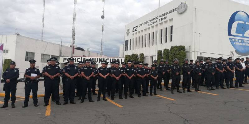 Pachuca tiene déficit de 50 % de policías; municipio dice que 25 %