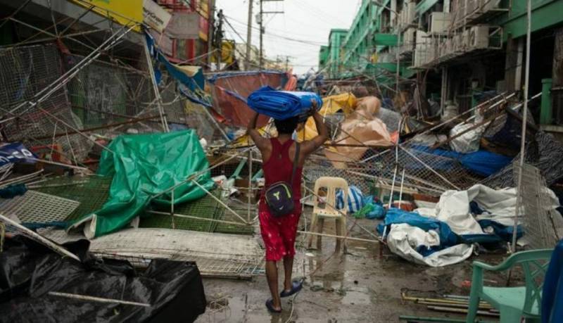 Tifón Mangkhut deja 66 muertos en Filipinas