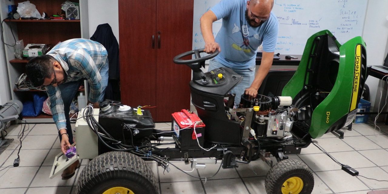 En desarrollo, primer robot tractor autónomo
