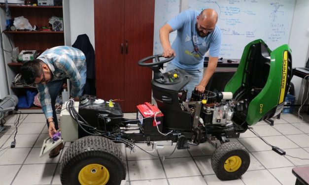 En desarrollo, primer robot tractor autónomo