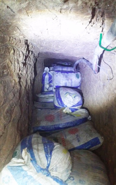 Aseguran SSPH y Pemex túnel y toma clandestina en Tlapacoya