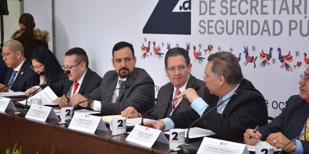 En Hidalgo, realizan reunión de seguridad de la zona centro del país