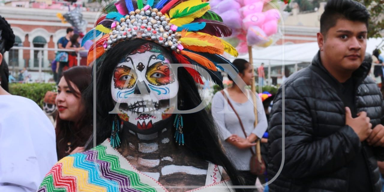 Todo listo para el desfile de Catrinas de Pachuca
