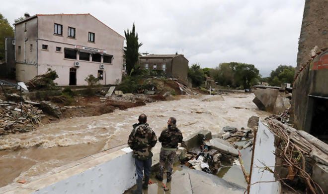 Lluvias dejan 13 muertos en Francia