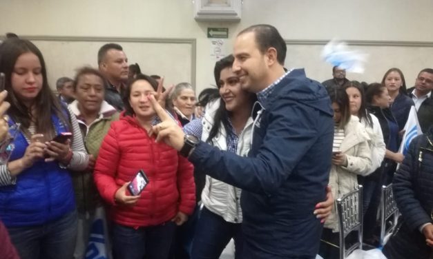 MArko Cortés promete a militantes hidalguenses no buscar cargo de elección popular