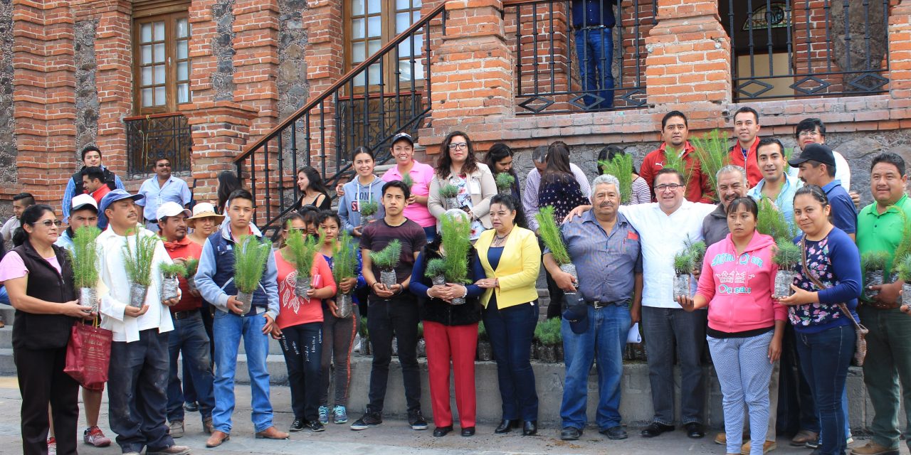 Inicia Programa de Reforestación en Villa de Tezontepec
