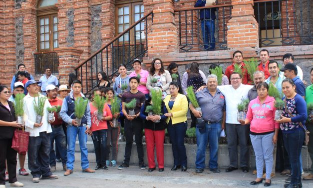 Inicia Programa de Reforestación en Villa de Tezontepec