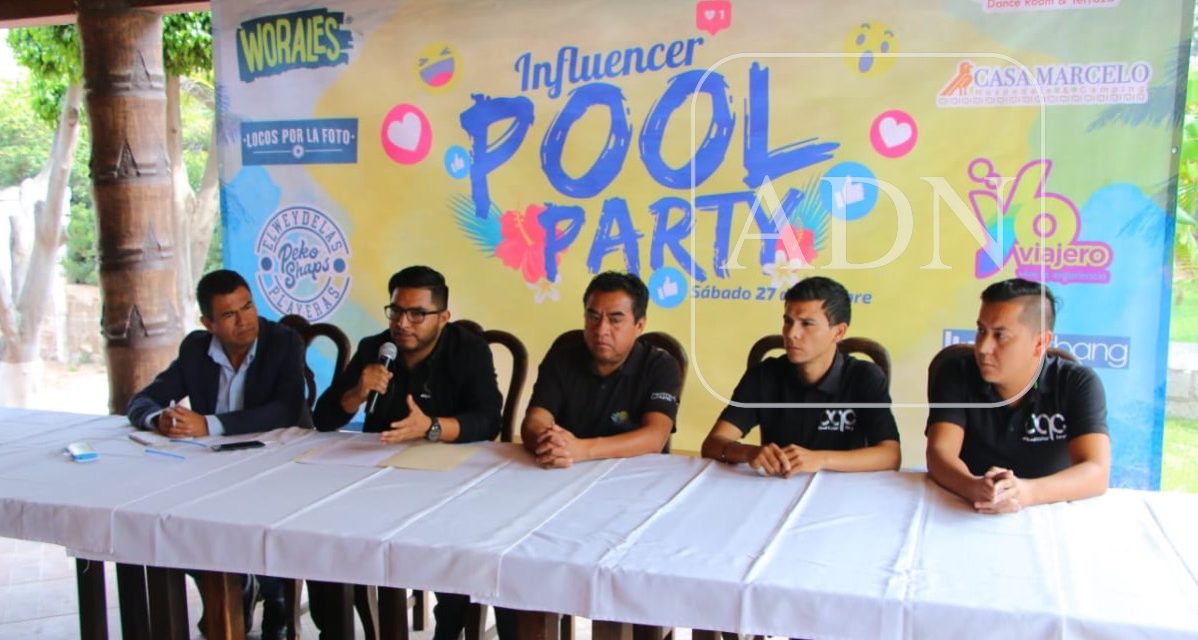 Realizarán Influencer Pool Party para atraer turismo