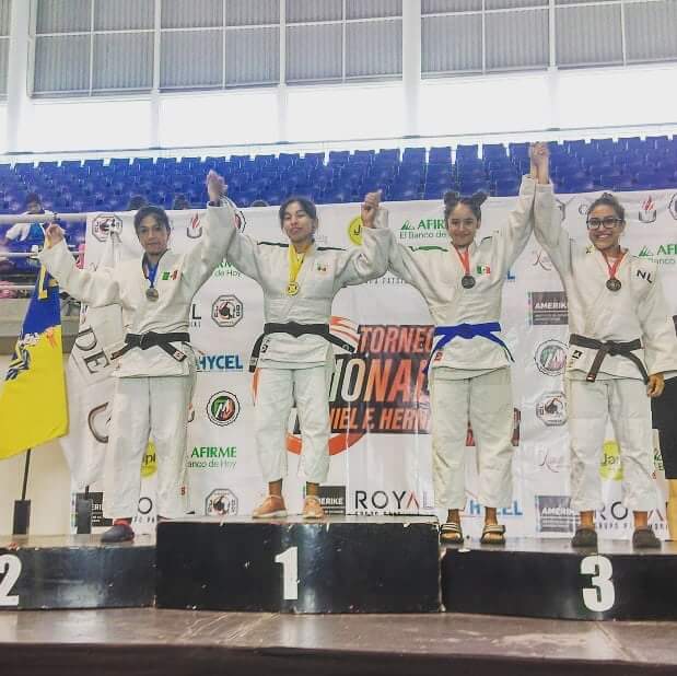 Múltiples medallas para Hidalgo en Nacional de Judo