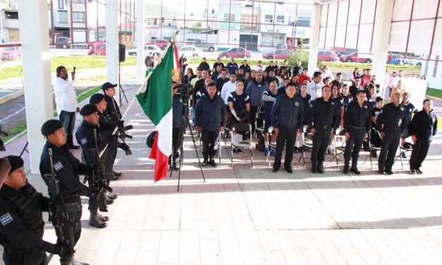Elementos policíacos participan Prueba Deportiva «Por Nuestra Patria»