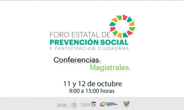 SSPH prepara Foro Estatal de Prevención Social y Participación Ciudadana.