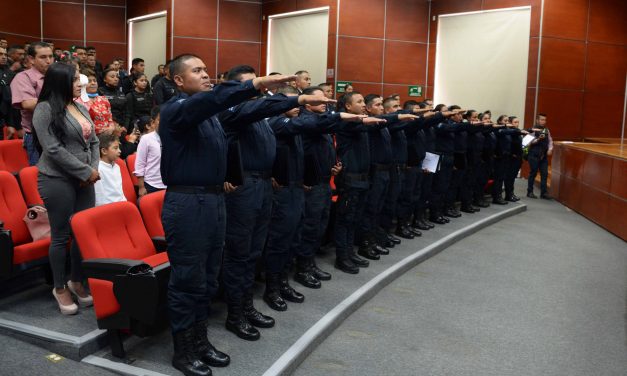 Concluye Curso de Formación Inicial para Policía Preventiva