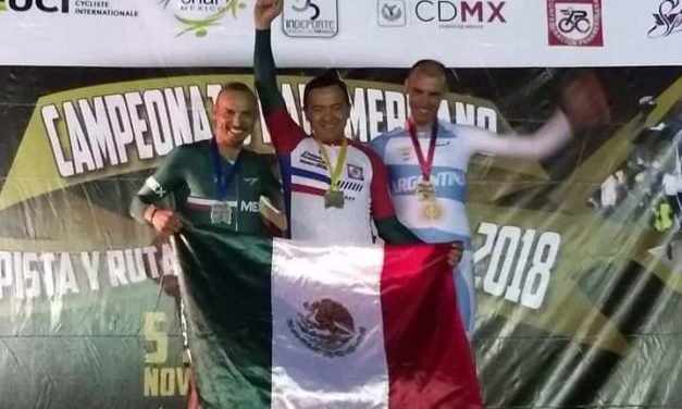 Seis medallas de Carlos Hernández en Panamericano de Ciclismo