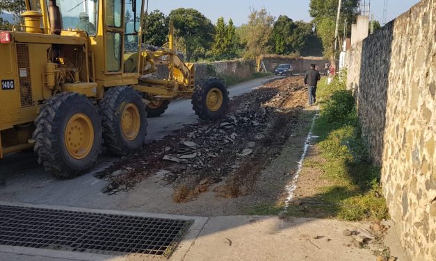 Reconstruyen entronque carretero Santiago-Tulancingo