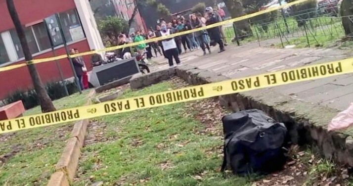 Encuentran restos humanos dentro de una maleta en Tlatelolco