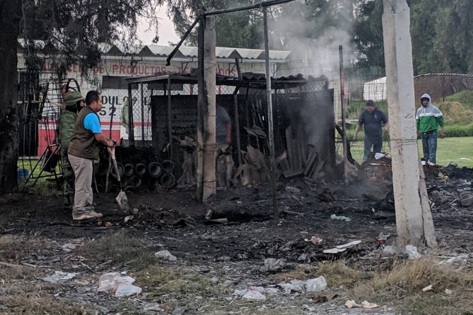 Sin lesionados tras explosión de Tultepec