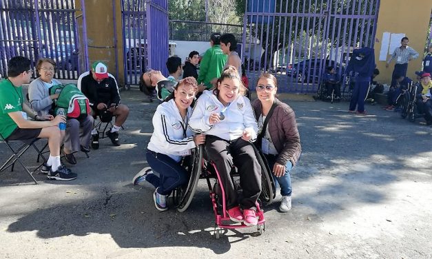 3 medallas para Hidalgo en Campeonato Nacional Multideportivo de Paralisis Cerebral