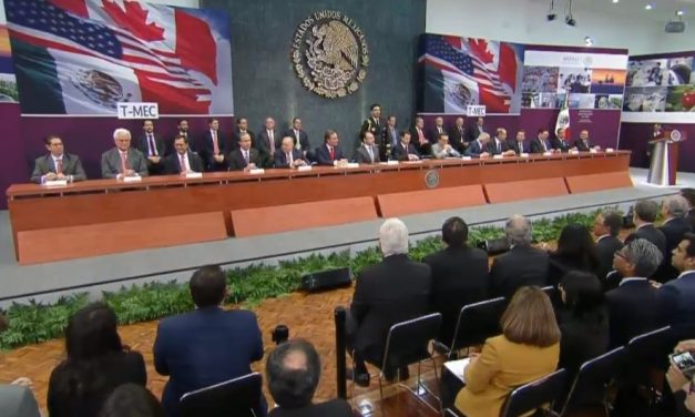 Reconoce el Presidente Enrique Peña Nieto al equipo negociador del T-MEC
