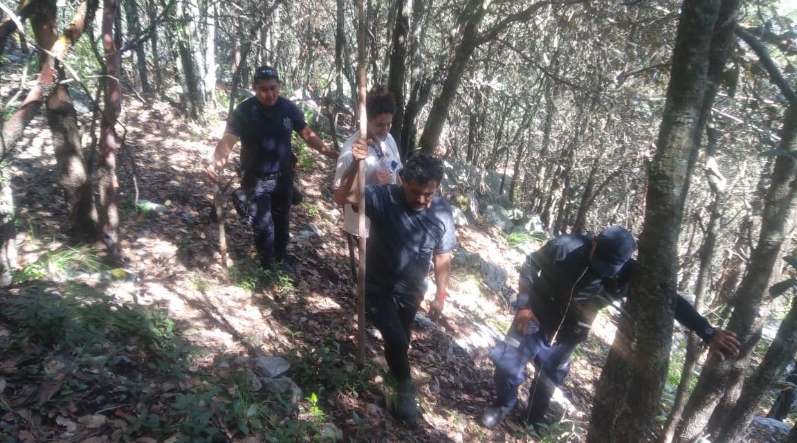 Localizan a 5 personas que se extraviaron en el bosque de Huasca