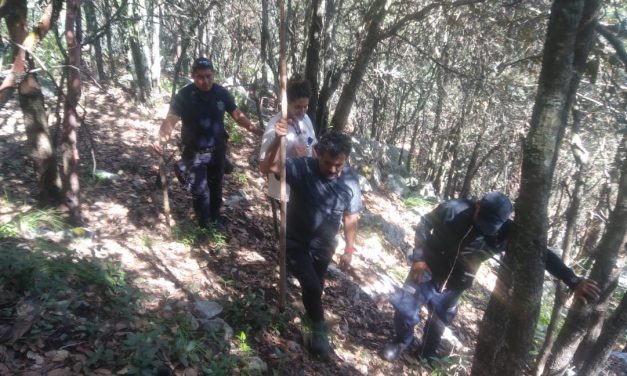 Localizan a 5 personas que se extraviaron en el bosque de Huasca