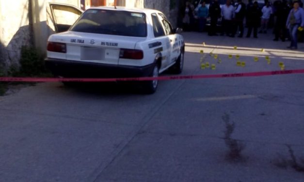 Ejecutan a taxista en Tula