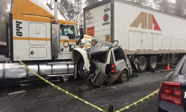 Accidente en Tepotzotlán deja dos muertos