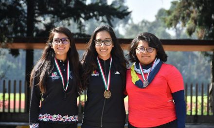 13 medallas para Hidalgo de tiro con arco en el Nacional Bajo Techo