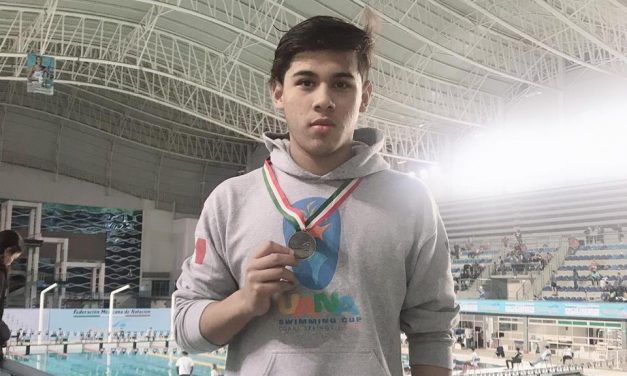 Una plata para Hidalgo en Nacional de Curso Corto de Natación