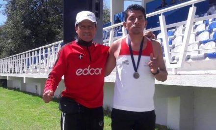 Rubicel Hernández, segundo lugar en mil 500 metros planos