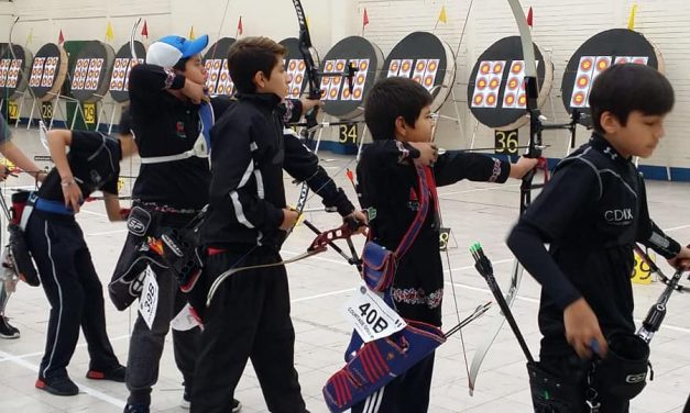 Arrancó el Nacional Bajo Techo de tiro con arco