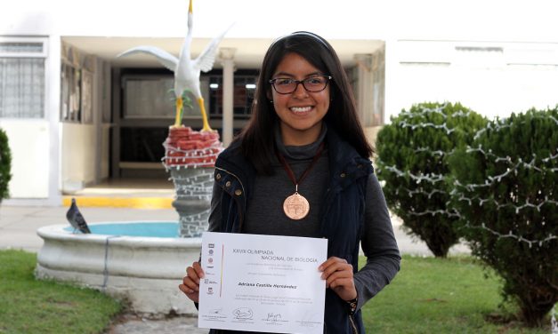 Gana bronce alumna de UAEH en Olimpiada Nacional de Biología