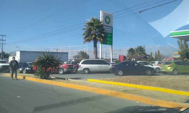 Valle de Tizayuca ya presenta severo desabasto de gasolina