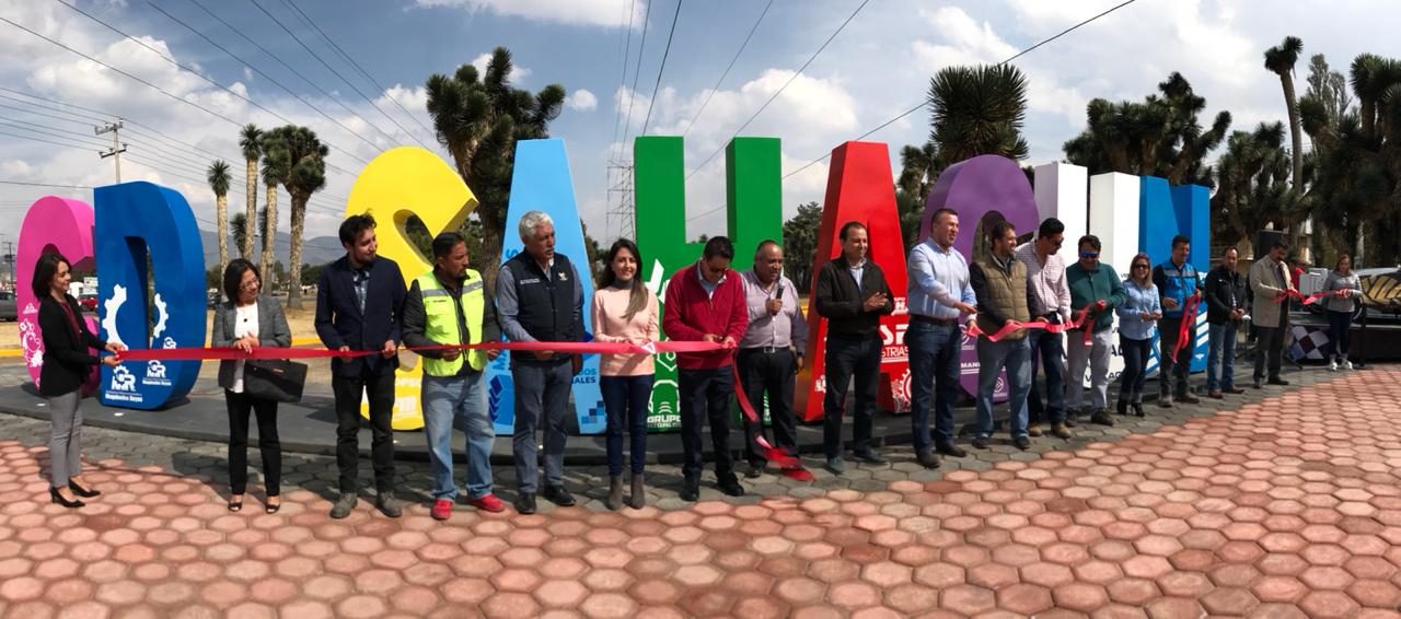 Ciudad Sahagún estrena letras donadas por industriales