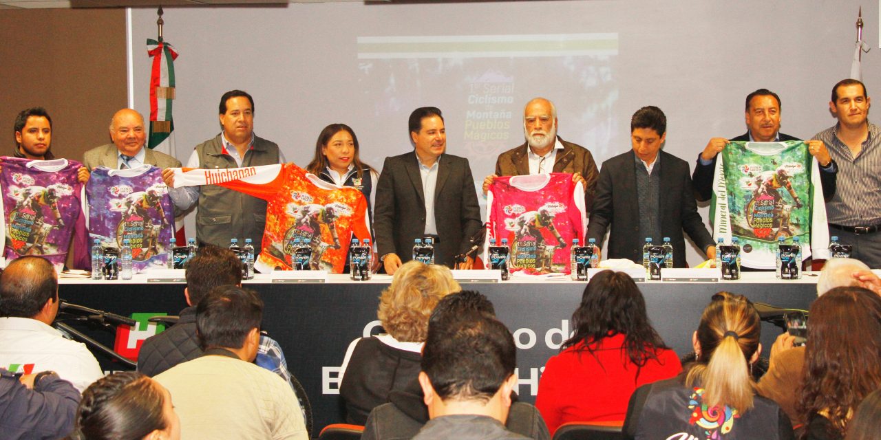 Presentaron serial de MTB Pueblos Mágicos en Hidalgo
