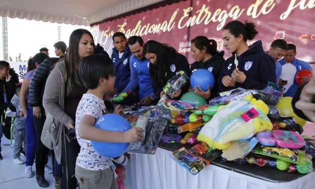 Club Pachuca pintó sonrisas por Día de Reyes