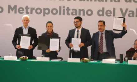 Firman acuerdo para el desarrollo del Valle de México