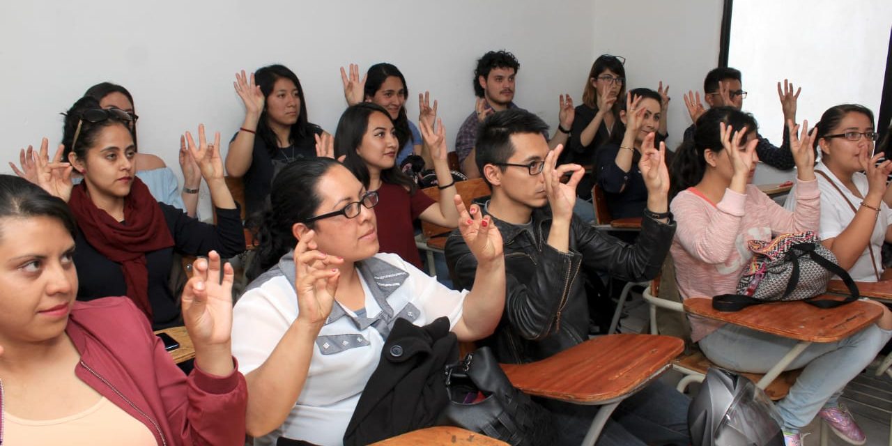 Impartirán en Pachuca taller de Lengua de Señas Mexicana