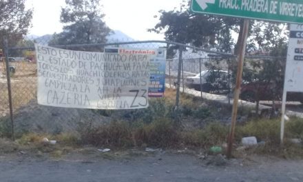 SSPH confirma la aparición de supuestas narcomantas en Pachuca