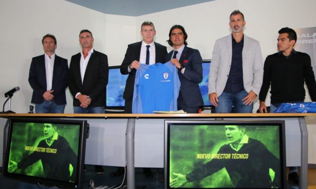 Martin Palermo fue presentado como Técnico de Pachuca