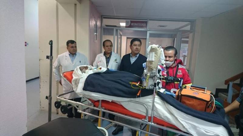Trasladan a heridos de Tlahuelilpan al Centro de Atención al Paciente Quemado