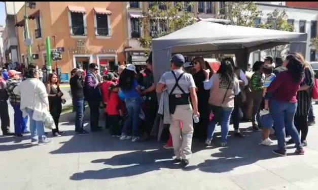 Instalan módulos de registro para programas federales en Pachuca