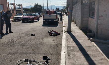 Atropellan a ciclista en Actopan