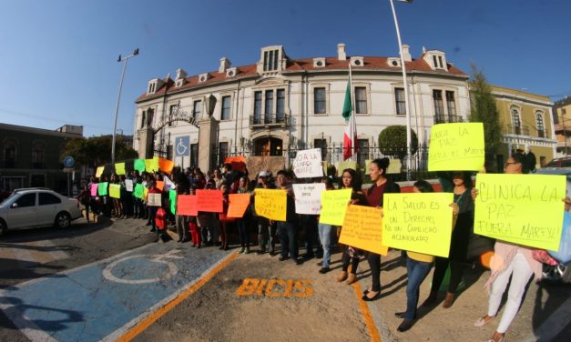 Trabajadores del SUTSMP se manifiestan para exigir atención médica de calidad