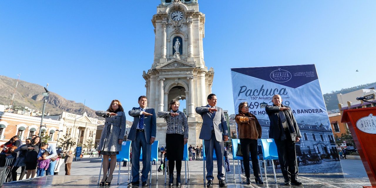 Se conmemora el 150 aniversario de Pachuca como capital de Hidalgo