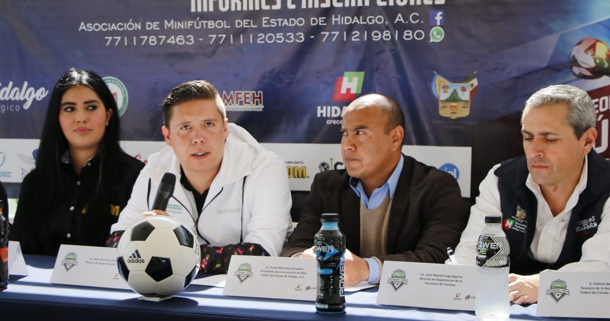Hidalgo, padrino del Nacional de Mini Futbol 6